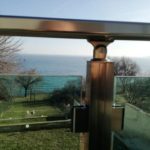 алуминиеви парапети Варна квадрат с триплекс